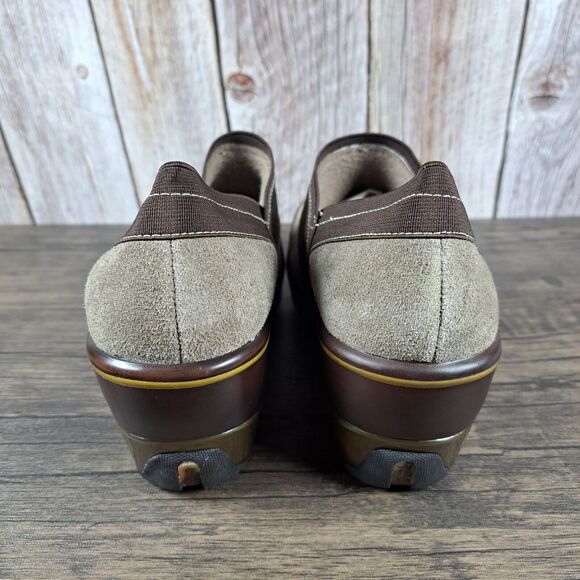 Jambu Cali Classic Comfort Clog Shoes Women's Sz 8 M Beige Brown (VGC) - Picture 4 of 9